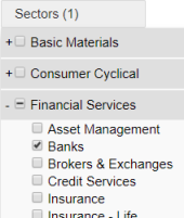 Stock Selection Sectors